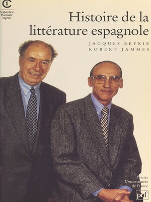 cover image of Histoire de la littérature espagnole d'expression castillane